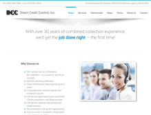 Tablet Screenshot of directcreditcontrol.com